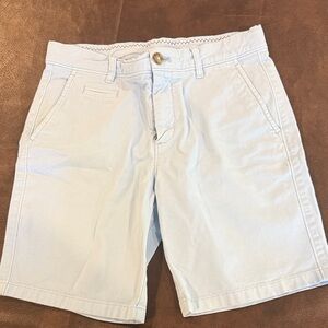 Johnnie O size 12 Light Blue Casual Cotton Shorts
